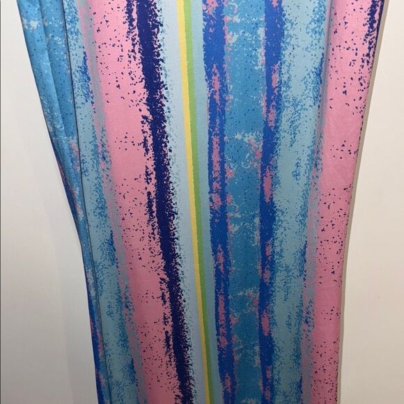 Colorful Striped Maxi Skirt - Picture 4 of 10